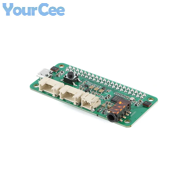 ReSpeaker 2-Mics Expanding Board Voice Stereo Recognition Module Dual Microphone Array for Raspberry Pi0 Pi 4B 3B+/3B