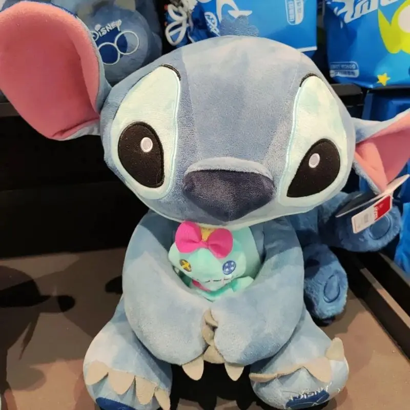 ديزني ليلو وستيتش ألعاب من القطيفة Kawaii أنيمي بلوشي دمى غرزة و كشنة الوسائد الناعمة محشوة 55 سنتيمتر هدايا عيد ميلاد للأطفال