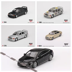 Mini GT 1:64 MB S680 EQS 580 Diecast Model Car Collection Limited Edition Hobby Toys