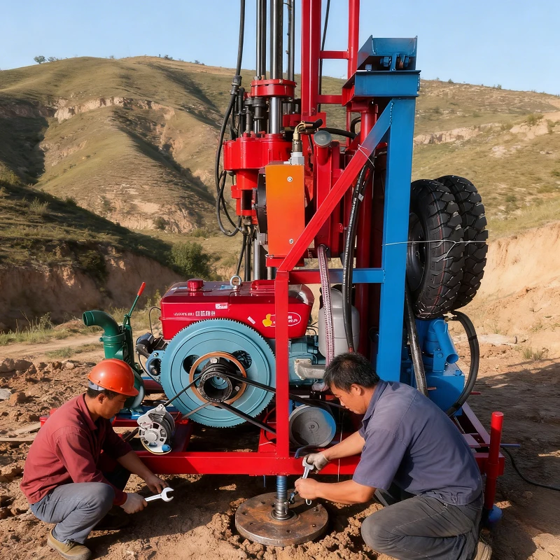 Farming Agriculture Project - 200m Max Depth Heavy-Duty Portable Mini