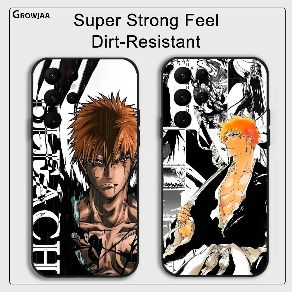 

Anime B-BLEACH phone case for Samsung Galaxy S25 S24 S22 S23 Ultra S21 S20 Plus 5G