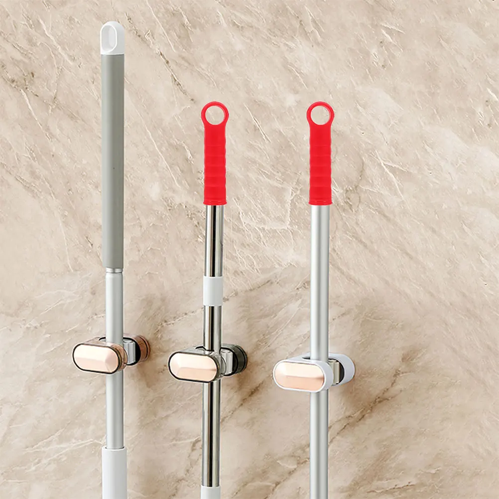 

10pcs Mop Rod End Cap Broom Handle Replacement 22mm Plastic Grip Compatible Long Handle Accessories Home Goods