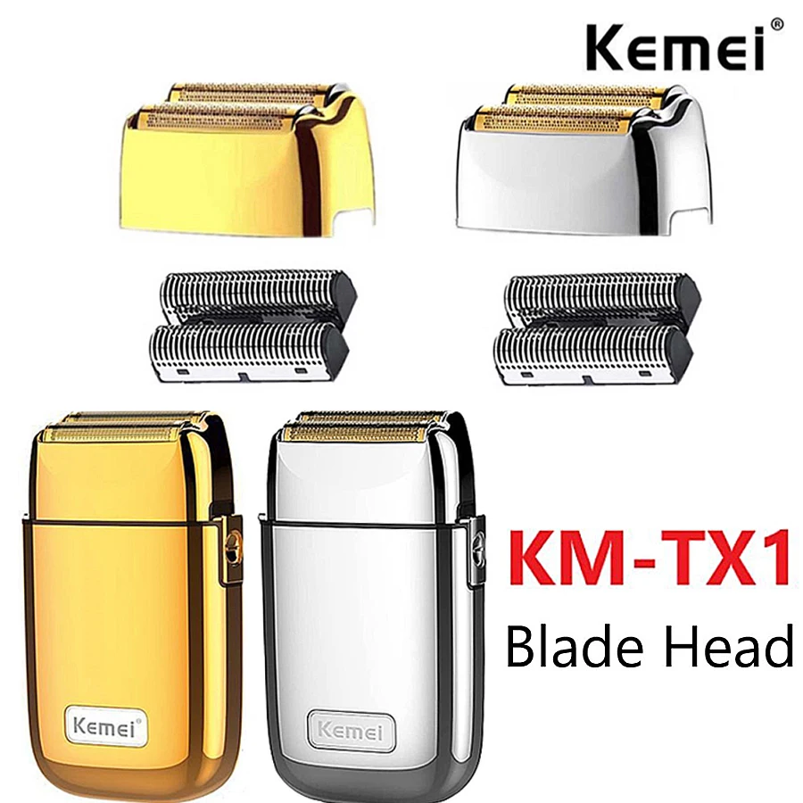 

Kemei Professional Replacement Foil and Cutter Blades Set Suitable For KM-TX1 Shaver Original Electric Shavers Blades