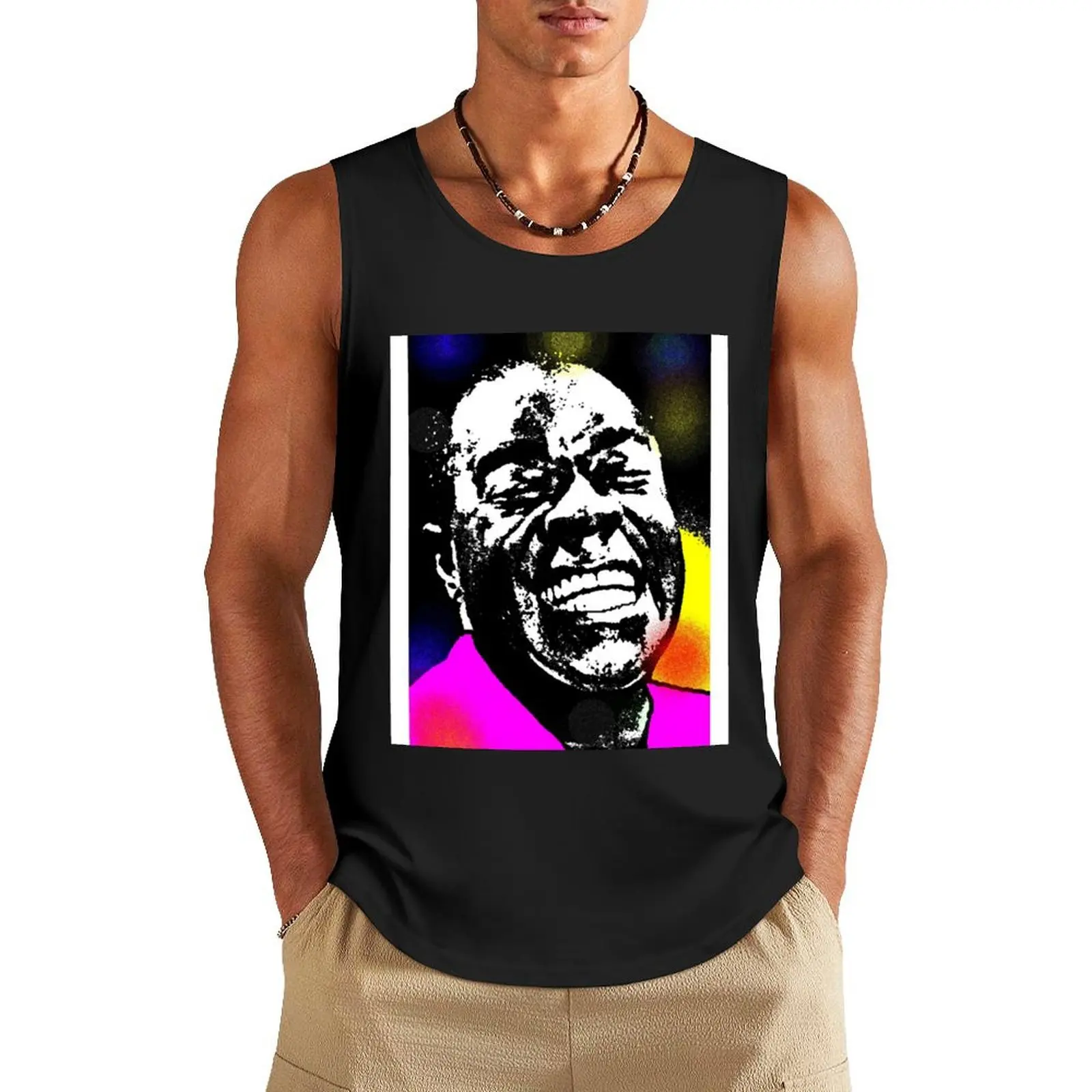 

Louis Armstrong Tank Top men clothings cute tops