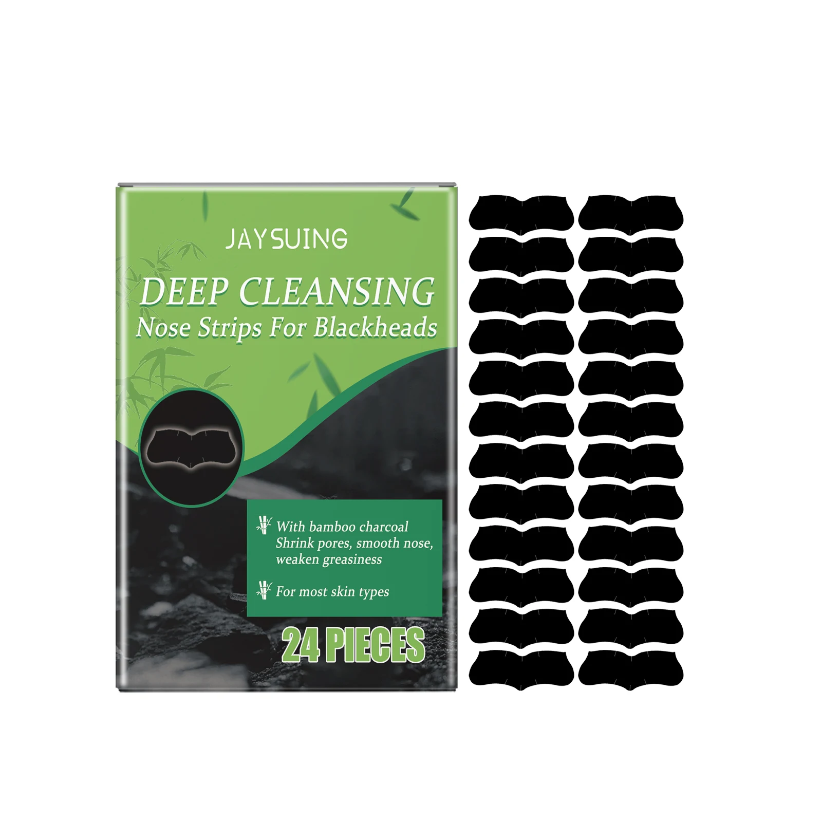 

Jaysuing Charcoal Blackhead Pore Patch Gently Cleans Face From Blackheads And Improves Rough Pores