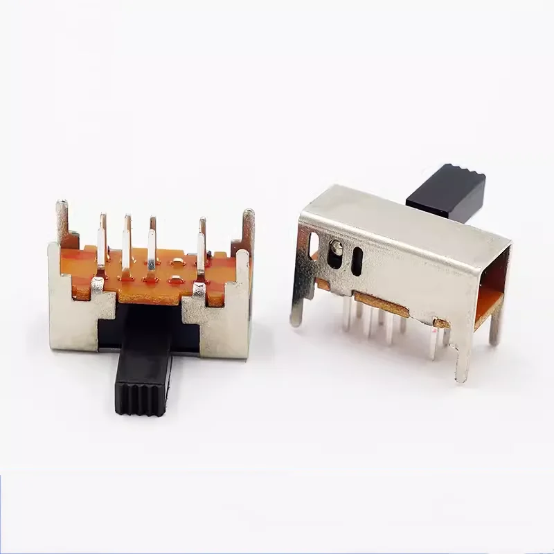 SK-23D05 G9 3speed horizontal toggle open 8P side pull tape fixed foot 3-speed audio power amplifier switch