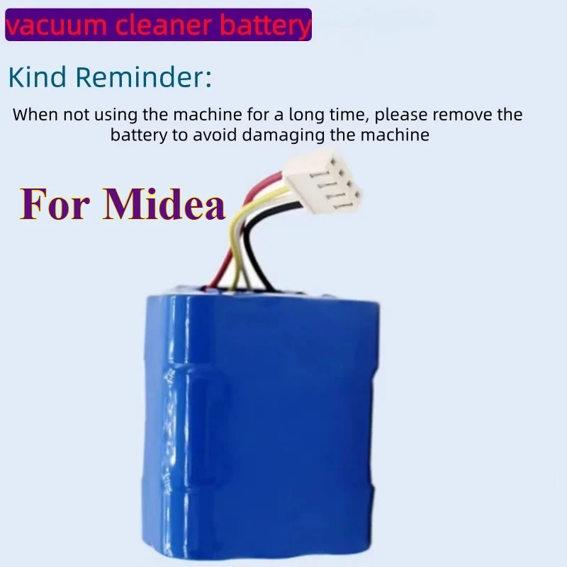 

100% New Original B211620J Lithium Battery 21.6V/2000mAh Compatible with For Midea Vacuum Cleaner Accessories P3Multi/V1Pro