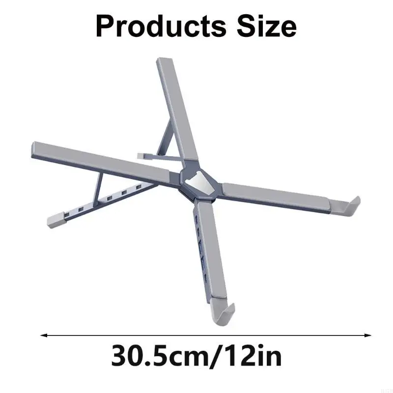 Laptop dan tablet ergonomis H37b dapat disesuaikan dengan adaptor USB typec PD100W