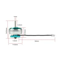 New Sub250 M1 0803 16500KV 1.0MM Motor for 1S 2S Mini Drone