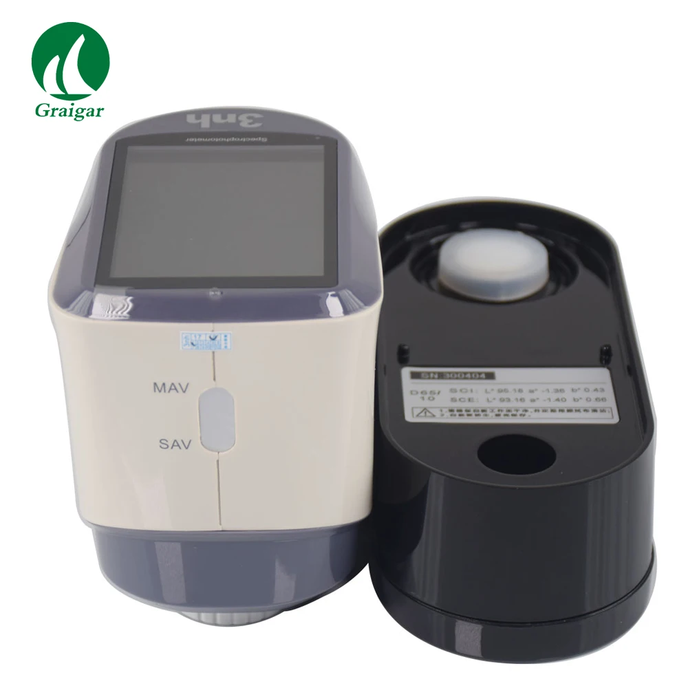 Portable Handheld Grating Spectrophotometer YS3010 with SCI & SCE Measurement Data with UV and High Accuracy