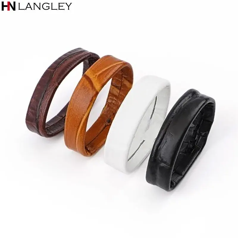 Leather Watch Bracelet Ring Loop Buckle Watchband Keeper Loop 14 16mm 18mm 20mm 22mm 24mm 26mm Holder Retainer Accessories 2pcs