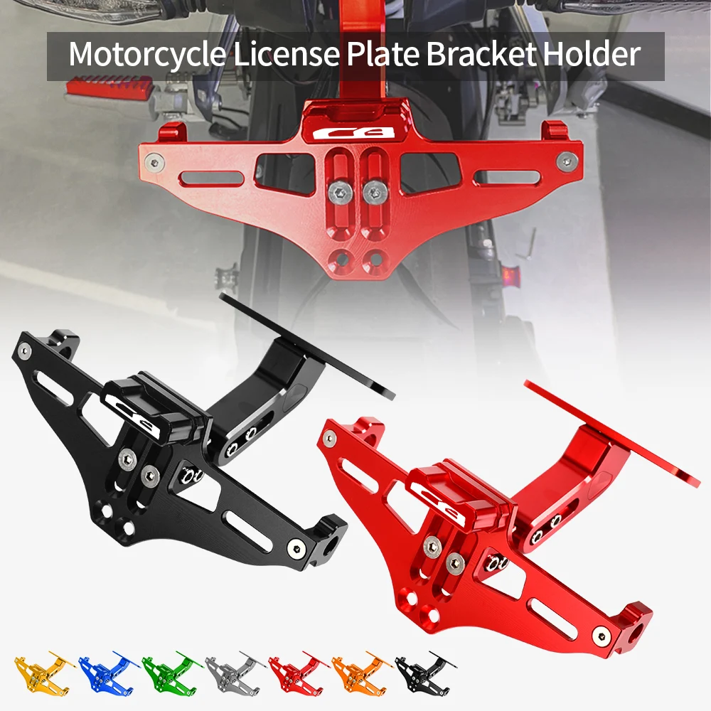 

For HONDA CB500X CB599 CB599 CB600 CB600F CB600 HORNET CB650 License Plate Holder Bracket Rear Tail Tidy Fender Eliminator Plate