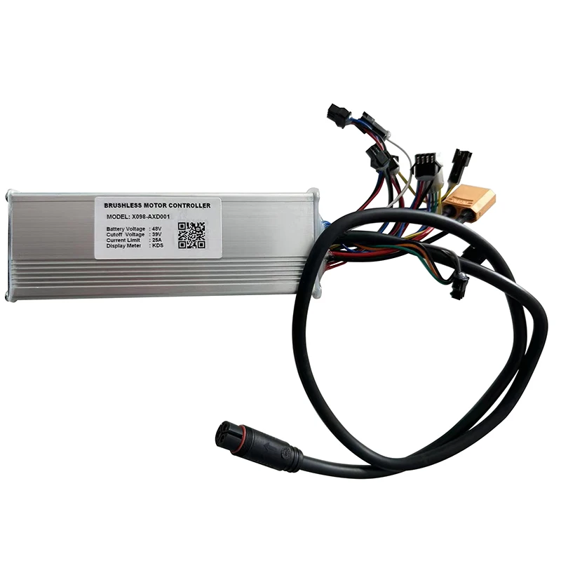 Brushless controller for electric bike, 36V, 48V, x098-axd001, motor bike conversion kit, Electric Bicycle Controller