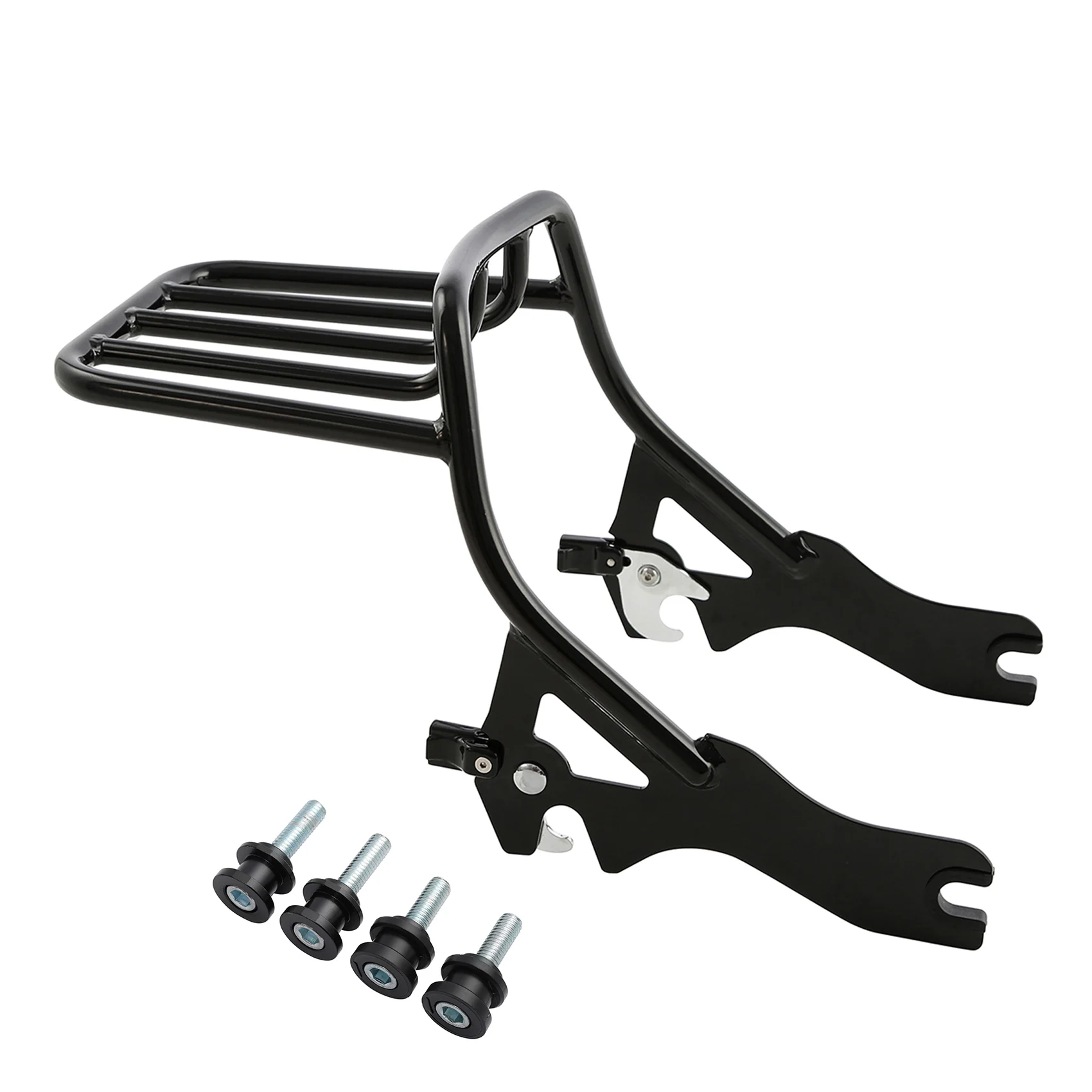 

2-up Luggage Rack Docking Kit For Harley Heritage Softail Classic Street Bob Deluxe FLDE Slim 114 2018-2024 2019 Motorcycle