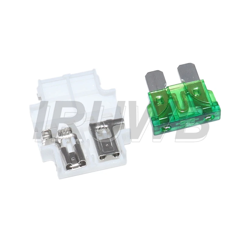 5PCS Auto Standard Middle Fuse Holder + Car Boat Truck ATC ATO Blade Fuse 1A 2A 3A 4A 5A 7.5A 10A 15A 20A 25A 30A 35A 40A