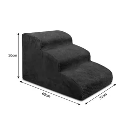 Pet Stairs Dog Stairs Steps Small Dog Bed Non-slip Ladder Removable Cat Bedside Sofa Supplies