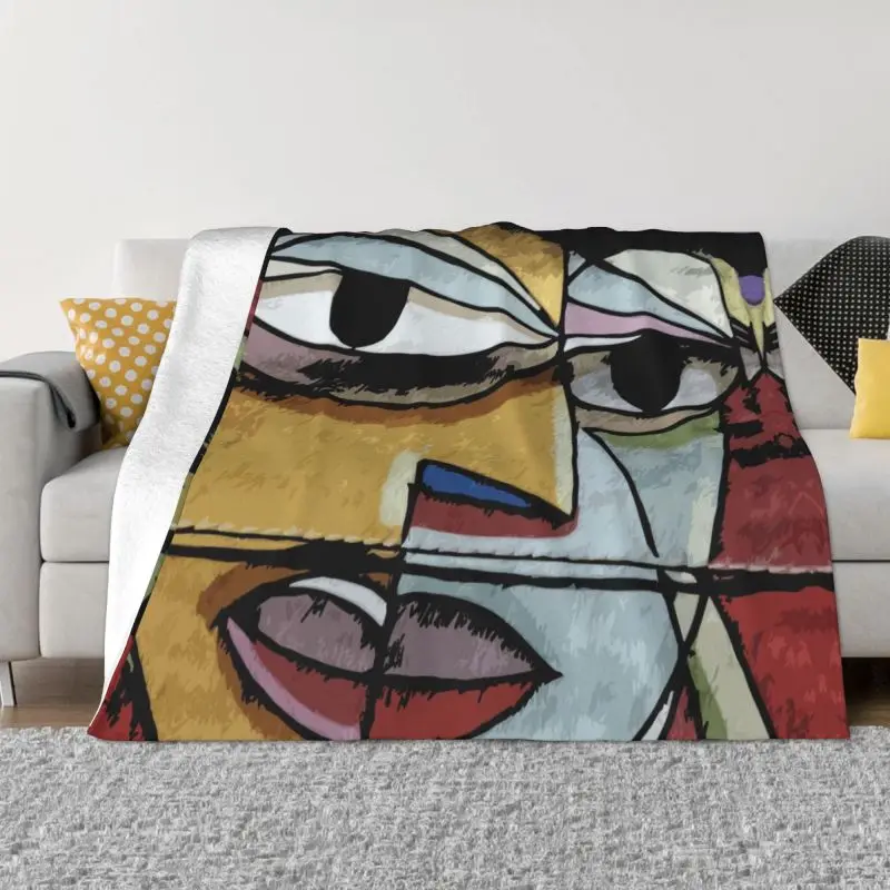 

Pablo Picasso 3D Print Blankets Breathable Soft Flannel Winter Throw Blanket for Couch Outdoor Bed