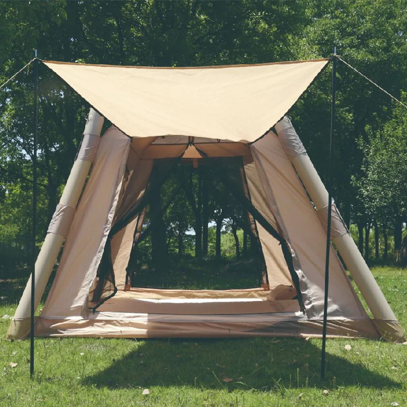 

Портативная уличная надувная палатка — легкое складное снаряжение для кемпинга для мгновенной установки в путешествиях, ночное укрытие