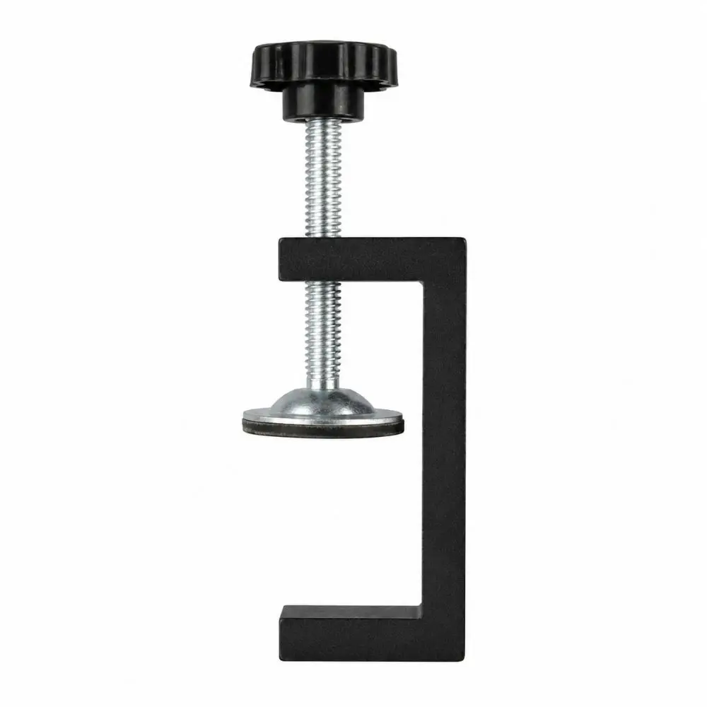 Professional Aluminum Alloy G-Clamp Adjustable 57mm Opening Open Table Clamp Plum Blossom Sturdy Small Clamp Woodworking Tool