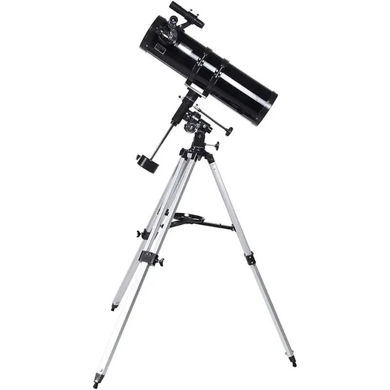 150/750mm Professional Astronomy Telescope Equatorial Mount and Portable Tripod Outdoor Reflective Astronomical Telescope