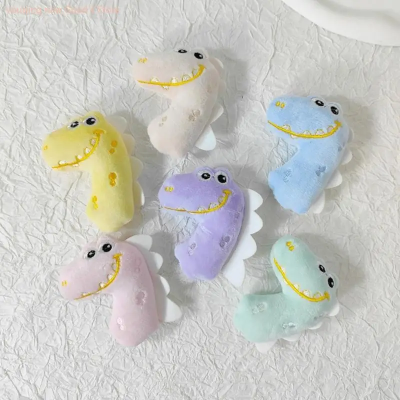 49me 5set hình dạng khủng long đầu/đuôi appliques cho túi DIY túi quần áo may
