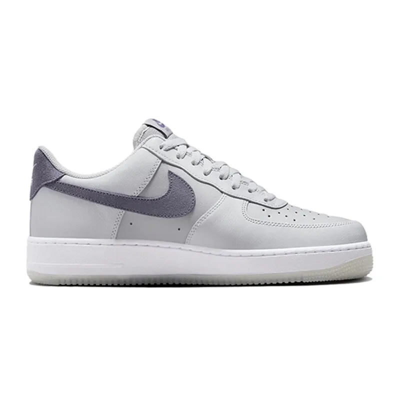 Nike new listing gray Air Force 1 Low men's fashionable hundred board shoes non-slip wear-resistant casual shoes