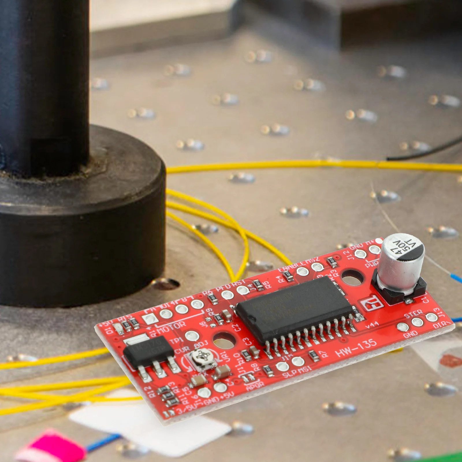 Easydriver Stepper Motor Driver Latest Version Adjustable Current Control Microstepping Resolution Sleep Enable High