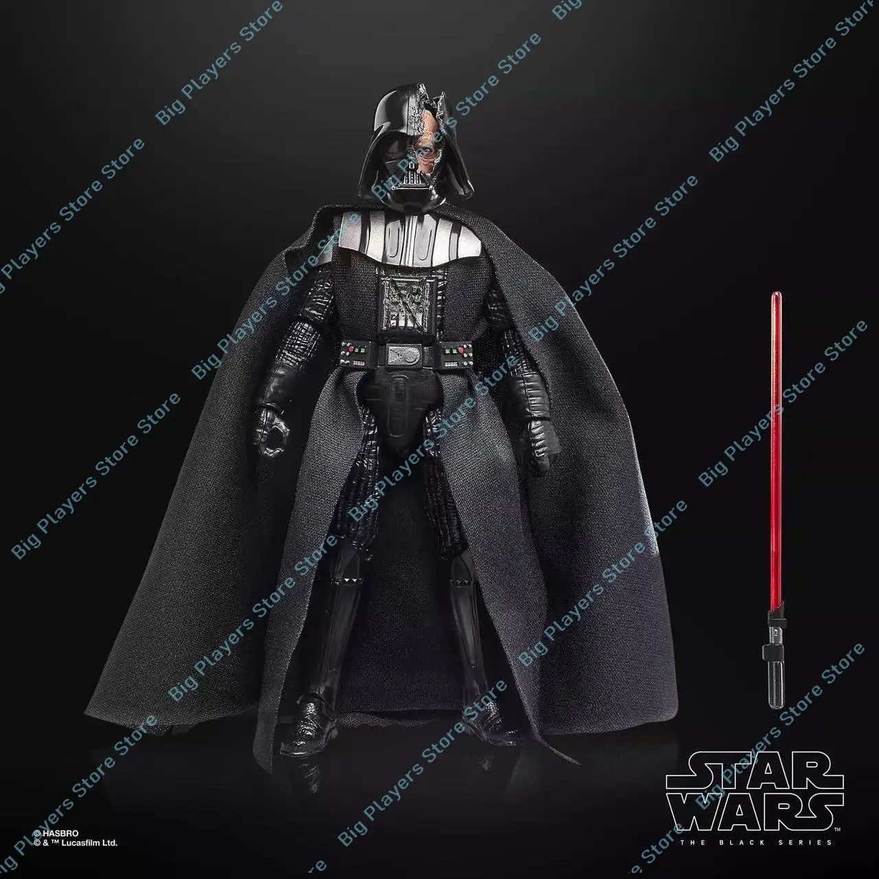 Hasbro Star Wars Black Series Darth Vader & Obi-Wan Kenobi 6 Inch Fully Articulated Action Figure Model