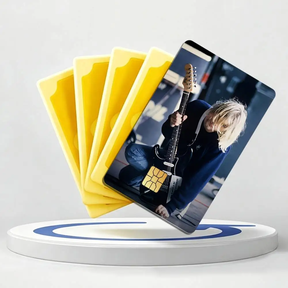 Nevermind N-Nirvana K-Kurt-t Card Stickers for Bank Access Protective Waterproof Film Cover Sticker Gift