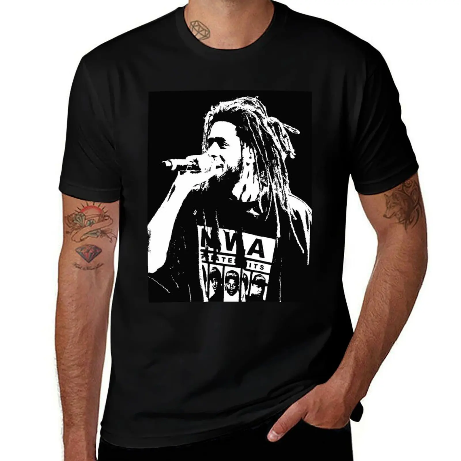 

Shadow J Cole T-Shirt funny t shirts man t shirts for man slim fit