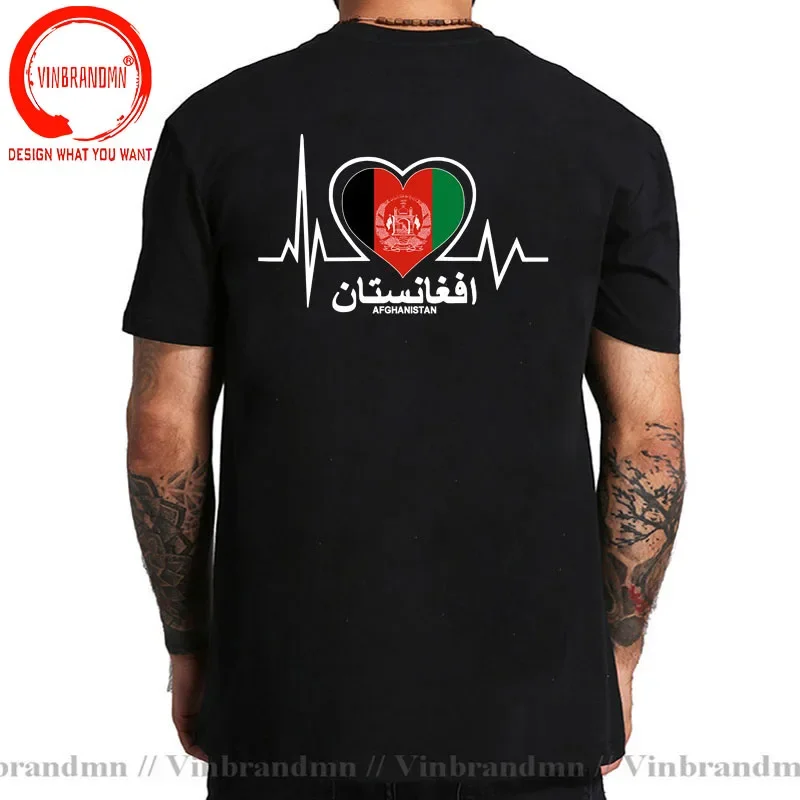 Funny Afghan T-Shirts Afghani Heartbeat I Love Afghanistan Heart Flag Gift T-Shirt MEN WOMEN UNISEX T Shirts Man Plus Size S-6XL