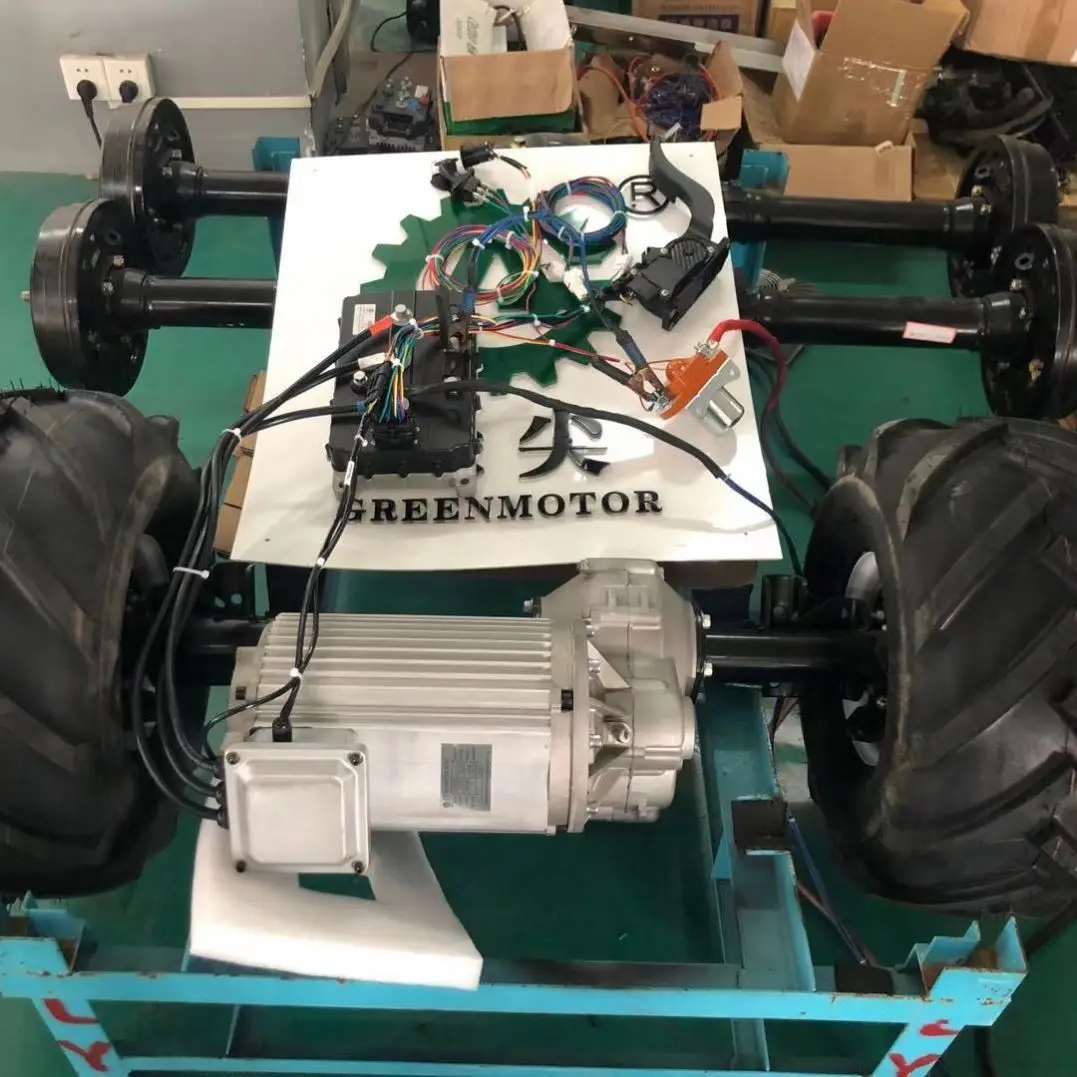 ชุดแปลงรถยนต์ไฟฟ้า CE Cert คุณภาพดี 10KW สําหรับรถเก๋ง รถบรรทุก MPV SUV ATV UTV (ไม่รวมแบตเตอรี่)