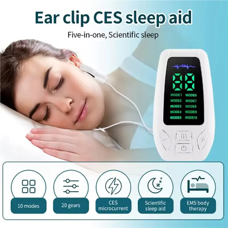 ABUD-2X 10 طرق جهاز مساعد النوم مكركرنت CES أداة النوم الأرق القلق الاكتئاب آلة النوم السريع #4