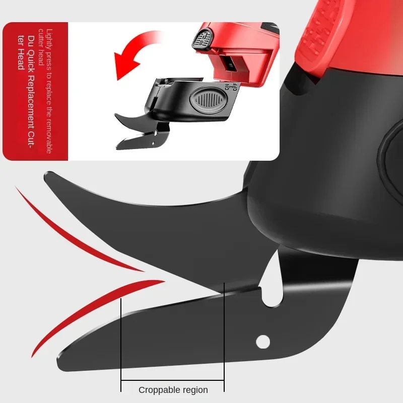 High-performance Electric Scissors Replacement Head with Tungsten Steel Blades