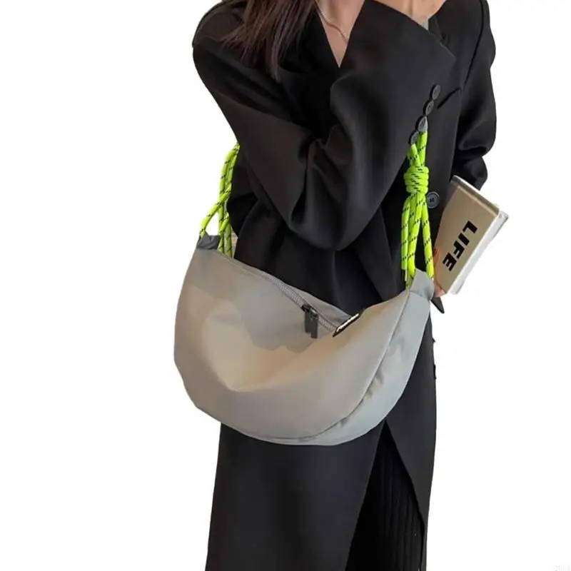 

Dumpling Bags Versatile Shoulder Bag Large Capacity Solid Color Crossbody Bag 20CA