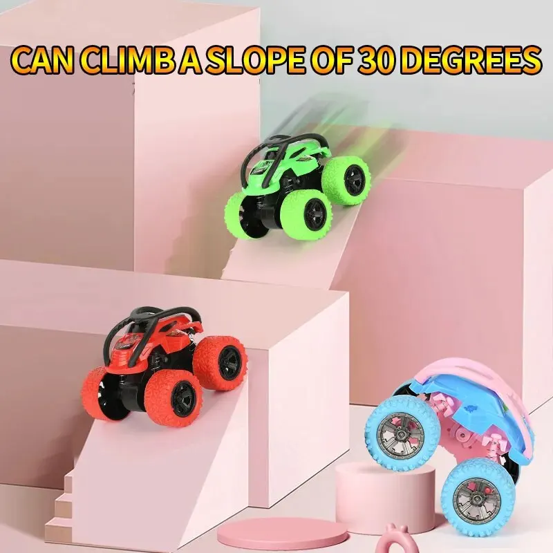 Four Wheel Drive Inertia Push-pull Toy Car-Suitable for Halloween, Christmas, Thanksgiving Gifts