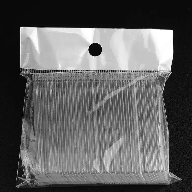 20 piezas acrílico puntas de uñas postizas exhibición práctica soporte transparente DIY manicura herramientas de Arte de uñas con película protectora