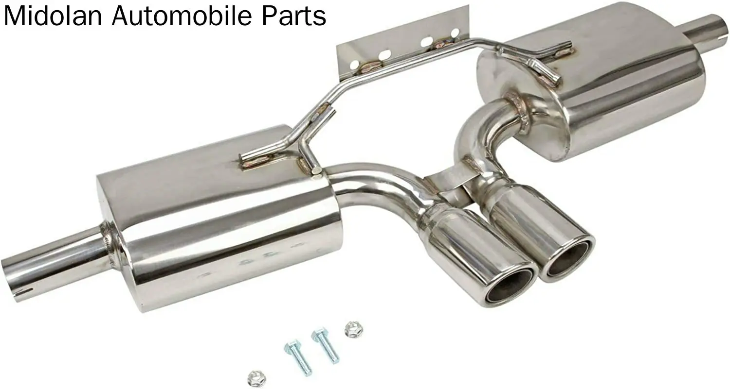 

Stainless Steel Catback Exhaust Kits Pipe Muffler Fit for Porsche 986 Box Ster Base&S 2.5L 2.7L & 3.2L