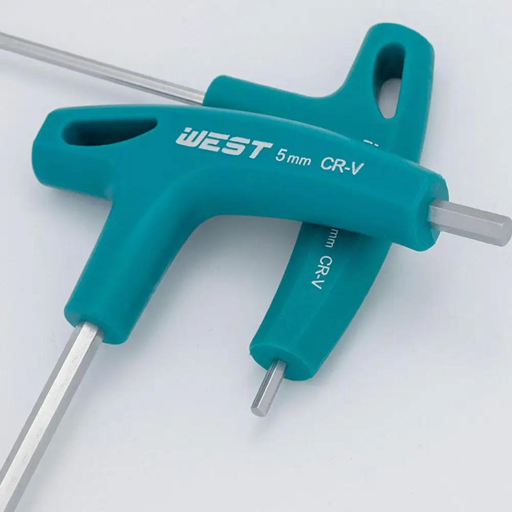T-Handle Hex Allen Key Screws Screwdriver Driver Tool Hex Wrench 2mm/2.5mm/3mm/4mm/5mm/6mm/8mm/10mm T-Handle Spanner Allen Keys view 4