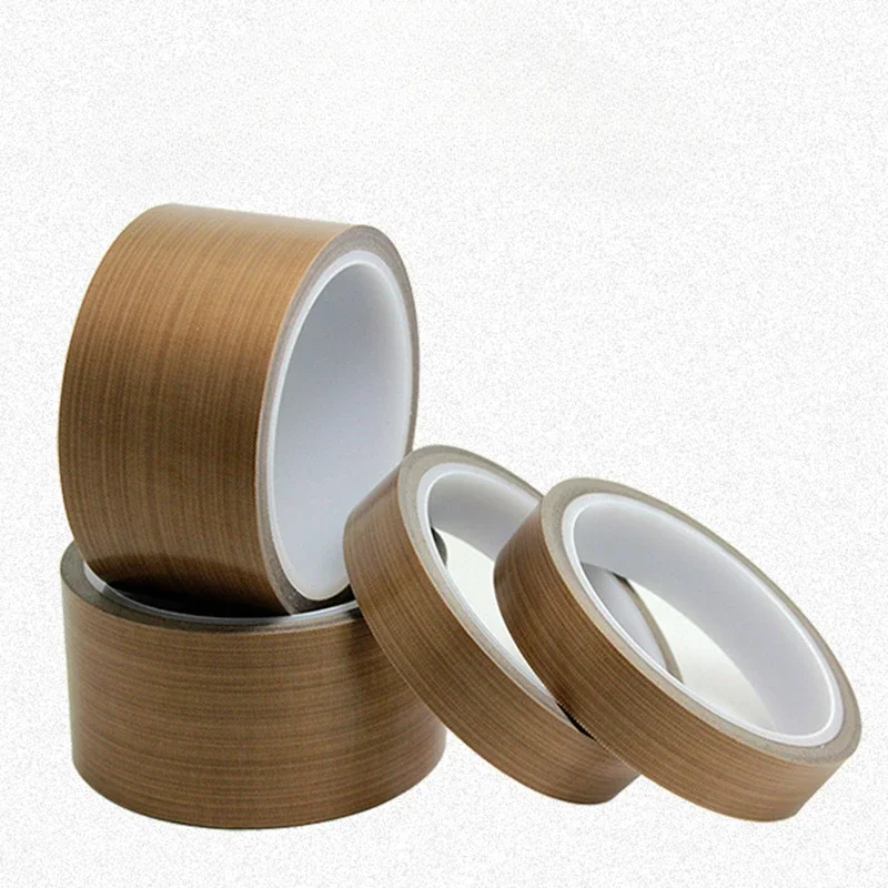 High Temperature Resistant Tape Sealing Tape Adhesive Cloth Insulation 300 Degree Vacuum Sealing Machine 10 meter*0.18mm