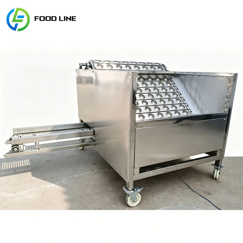Green Walnut Skin Peeling Machine Fresh Walnut Husk Remover Continuous Walnut Processing Customized