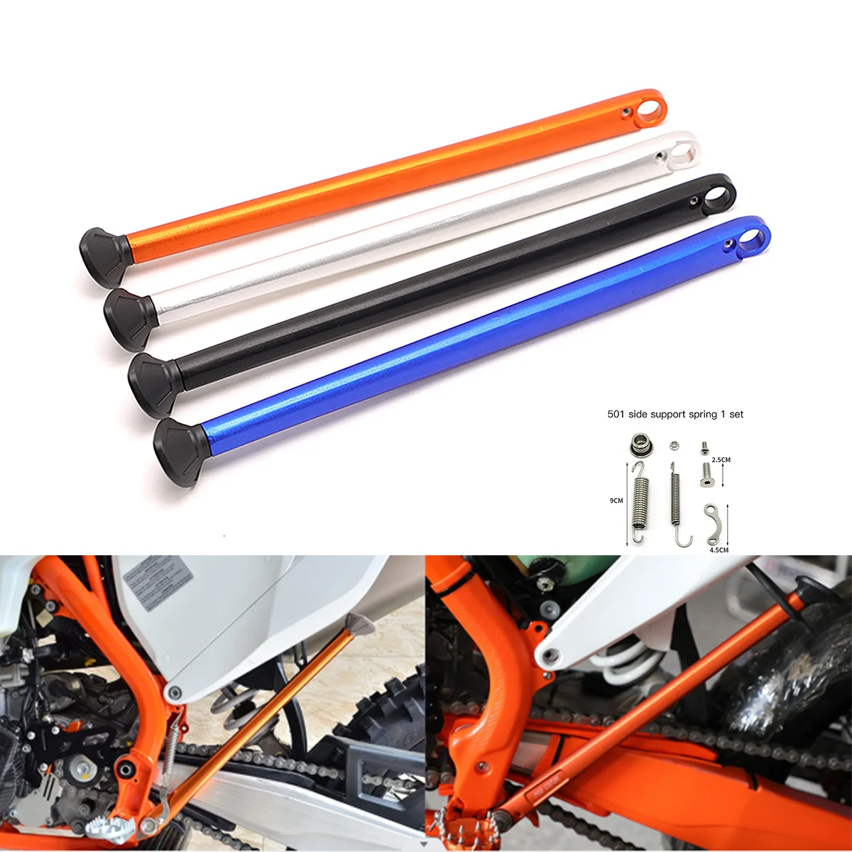 

Parking Side Stand Kickstand For KTM XC XCF XCW XCF-W EXC EXC-F Six Days 150 200 250 300 350 400 450 500 530 2008-2014 2015 2016