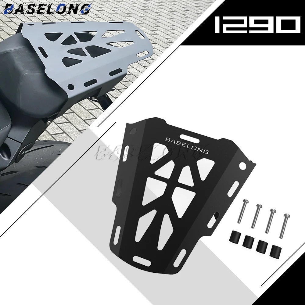 

Motorcycle Rear Luggage Rack Enlargement Carrier Tail Case Bracket Extender Plate For KTM 1290 Super Duke R / Evo 2020-2026 2025
