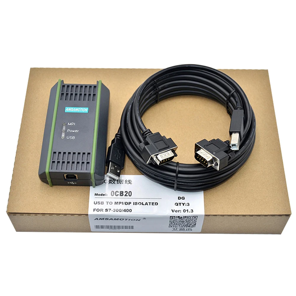 Imagem -06 - Cabo de Programação 6es79720cb20-0xa0 do Plc para o Adaptador Isolado Mpi Ppi de Siemens S7200 300 400 Usb-mpi