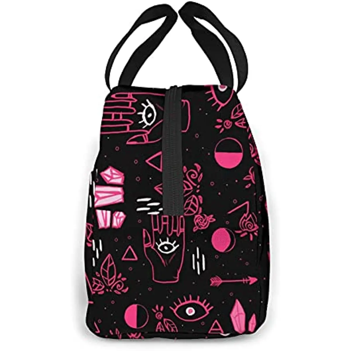 Witch Eyes Insulated Lunch Bag Reusable Lunch Box Cooler Adults Tote Bag for Boys Girls Men Women School Work Office Organizer