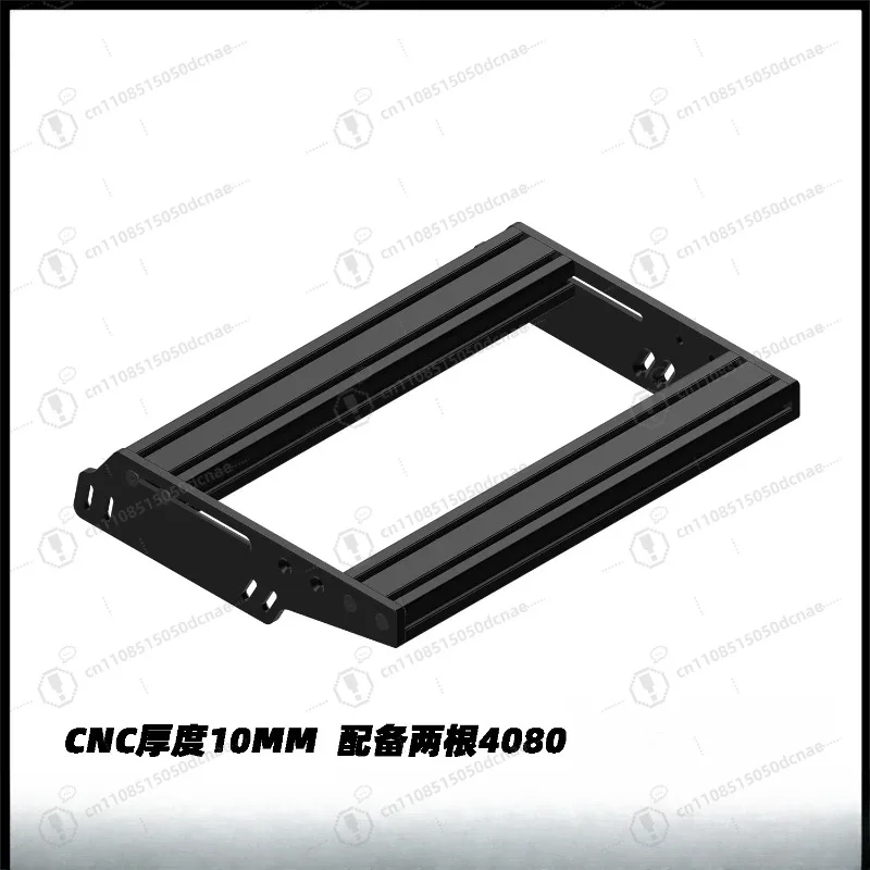 40 Profile Sim Racing Pedal Kit, CNC Machined Racing Simulator Pedal Module, Compatible with Xiaodu XDracing