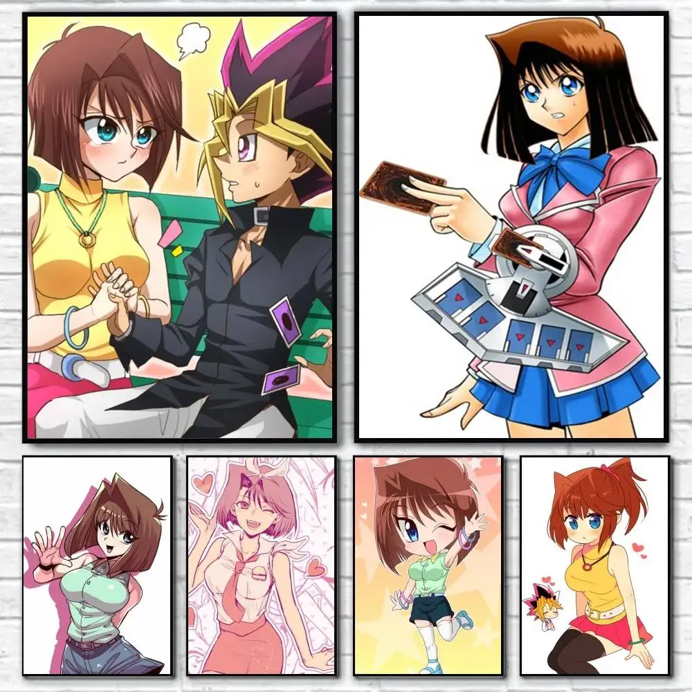 Anime Girl Anzu Mazaki YUGIOH  Anime Character Poster HD Print Wall Art Home Decor