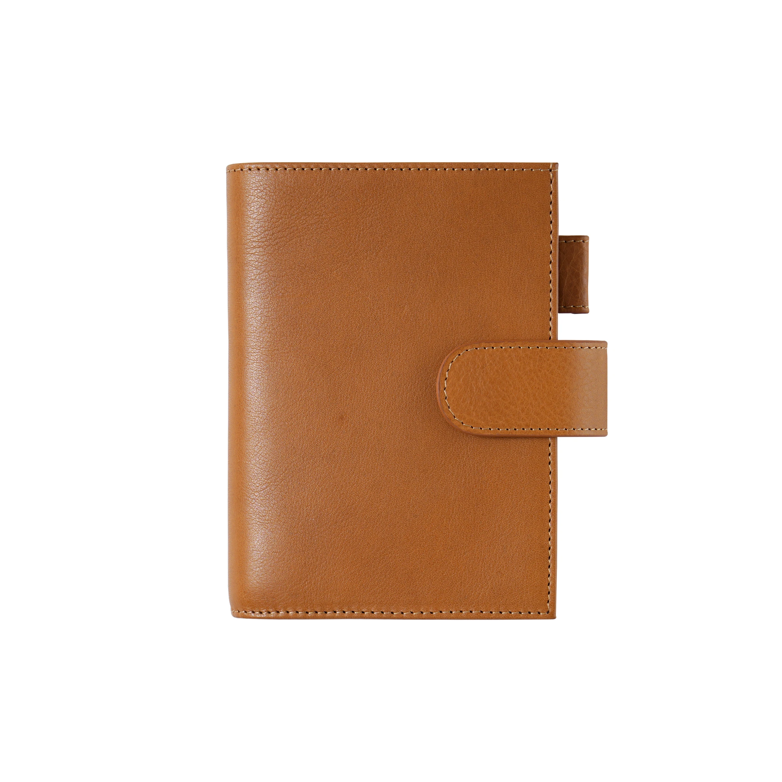 Oryginalna okładka planera Moterm do notesu kieszonkowego Moleskine (3,5 x 5,5") Organizer do notesu ze skóry garbowanej roślinnie Agenda — zdjęcie produktu 7