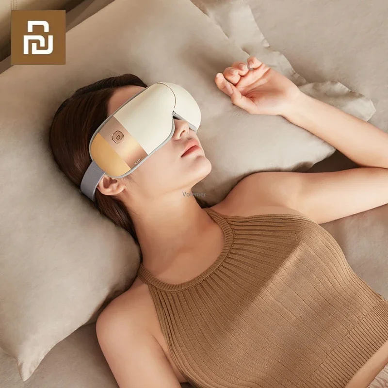 

New Youpin Momoda Eye Massager Eye Care Instrument Eye Massagers Fatigue Relief Hot Compress Massager & Improve Sleep