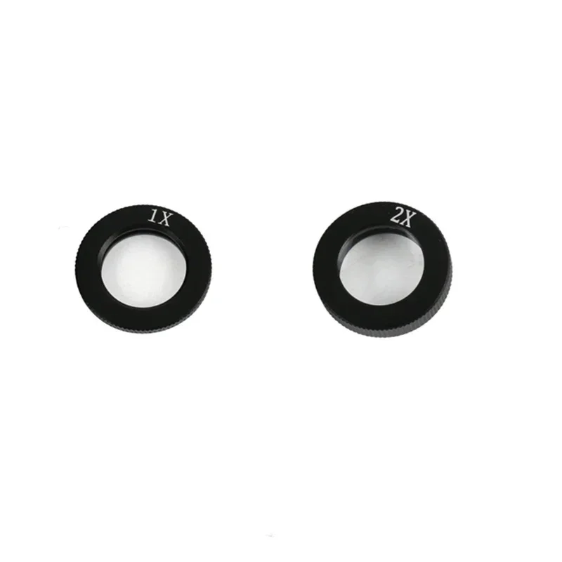 0.5X 0.75X 1X 2.0X Barlow Auxiliary Lens M24 For 180X 300X Zoom C Mount Precision Parallel Optical Objective Glass